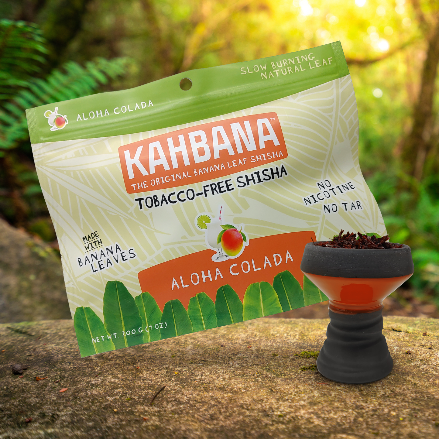 Kahbana Banana Leaf Shisha - Aloha Colada 200g