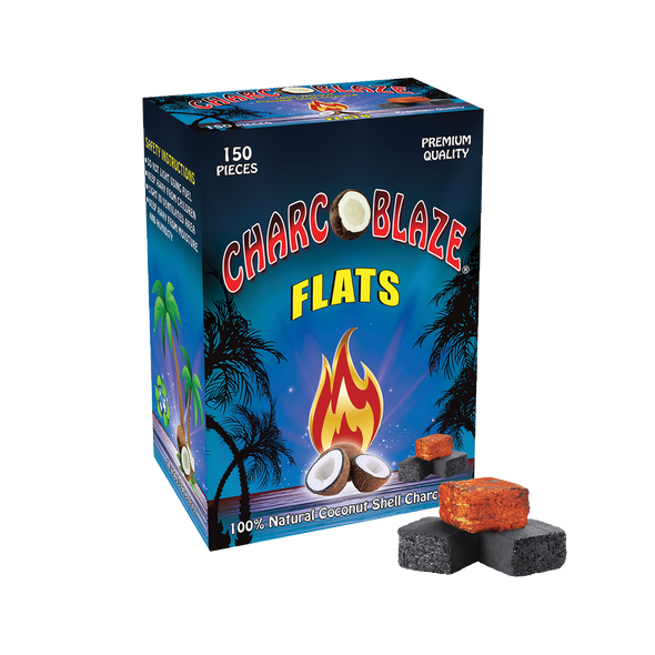 Charcoblaze Hookah Charcoal Flats - 150pcs (1.5kg) - HFN