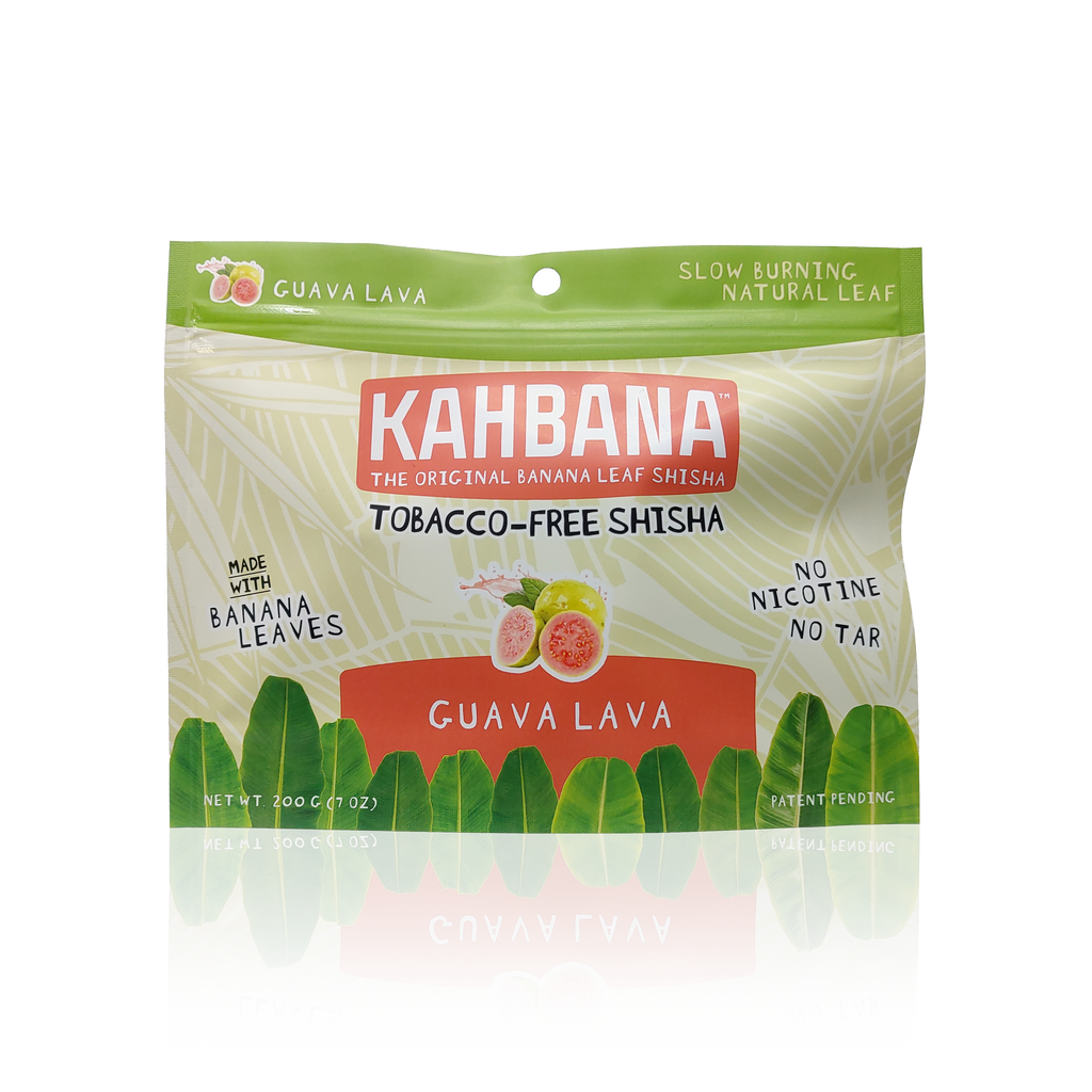 Kahbana Banana Leaf Shisha - Guava Lava 200g
