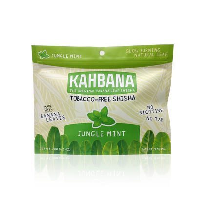 Kahbana Banana Leaf Shisha - Jungle Mint 200g